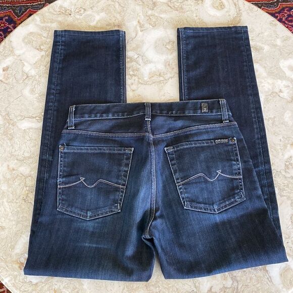 7 For All Mankind Slimmy Straight Leg Jeans - Picture 5 of 13